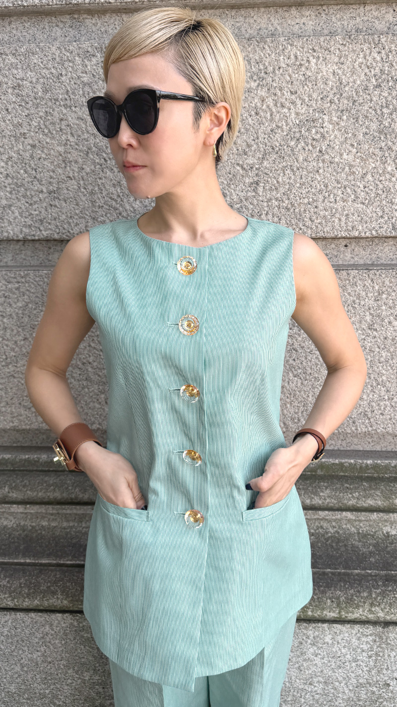 キャンディボタンマリンジレ（eco素材）