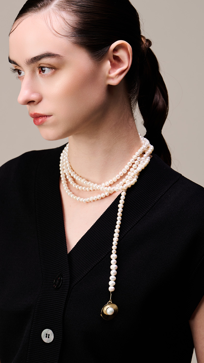 最終値下げ！新品/JENNE 日本製コスチュームジュエリー4連ネックレス 日本製JENNEコスチュームジュエリー4連ネックレス｜JENNE(ジェンヌ