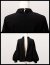 袖バルーンシャツk19fw-sh30a-black-f