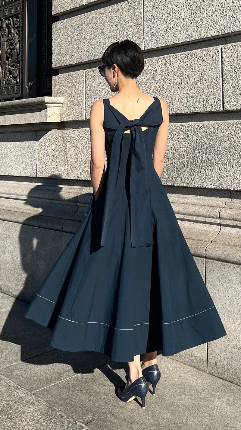 バックリボンリラックスワンピース｜JENNE(ジェンヌ)公式通販  