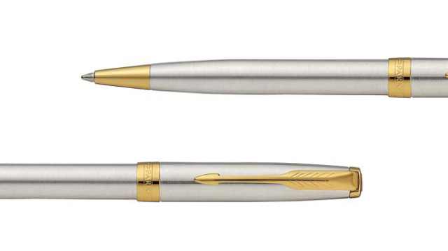 PARKERTIME（パーカータイム）- ソネット ステンレススチールGT ボールペン 