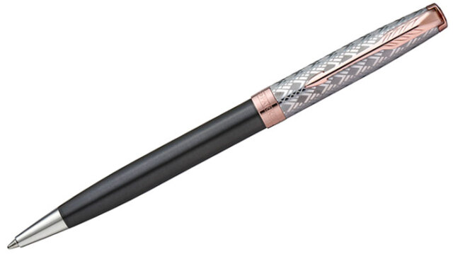 PARKERTIME（パーカータイム）- ソネット プレミアム メタル＆グレイ  