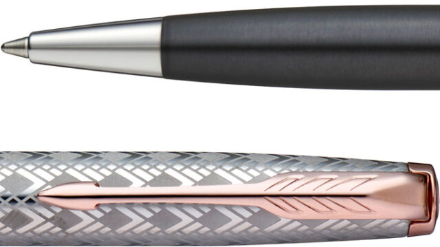 PARKERTIME（パーカータイム）- ソネット プレミアム メタル＆グレイ  