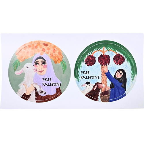パレスチナ応援 オリジナルステッカー