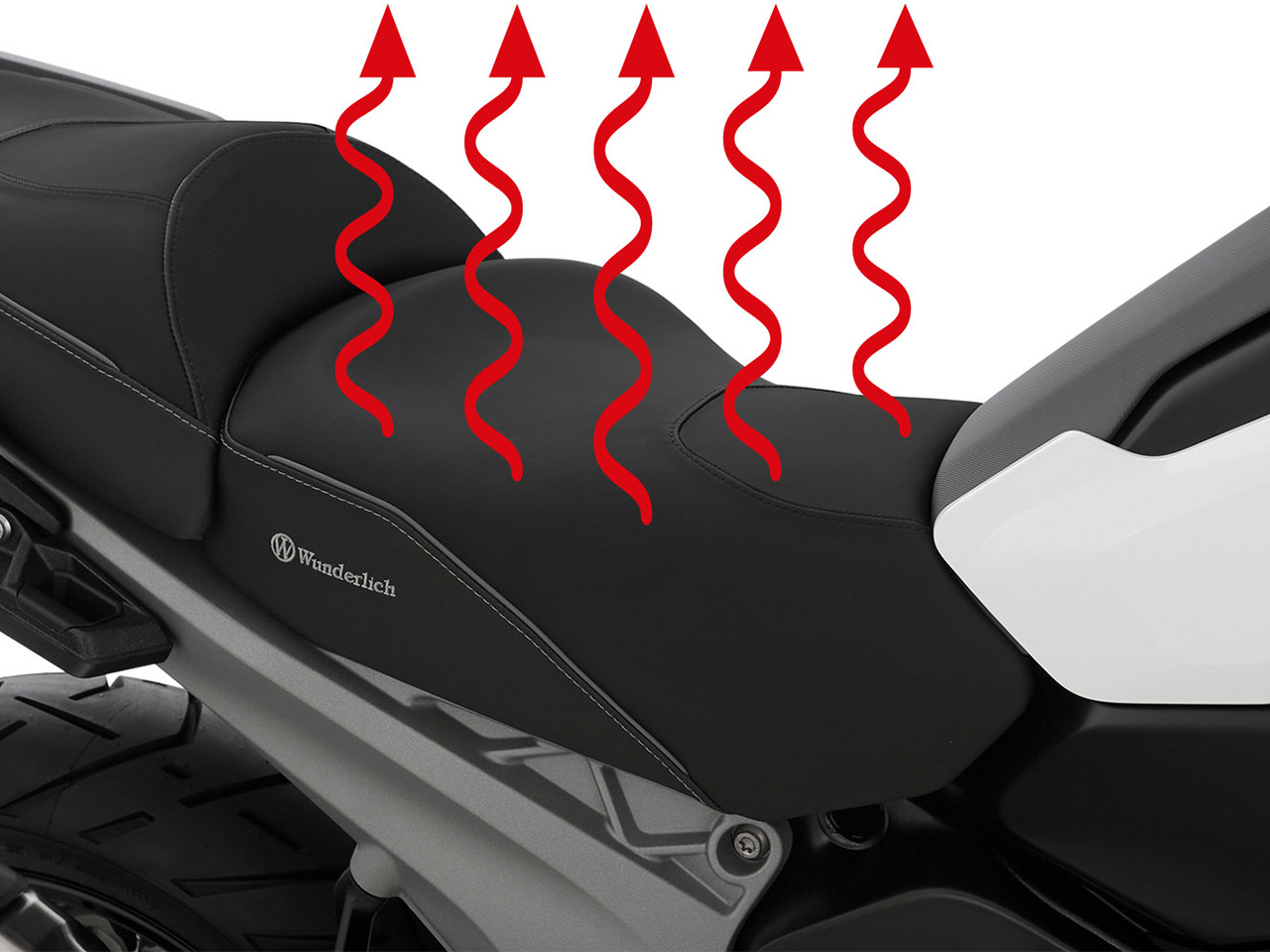 Wunderlich フロント/リア シート 「Active Comfort」シートヒーター機能付 BMW R1300GS