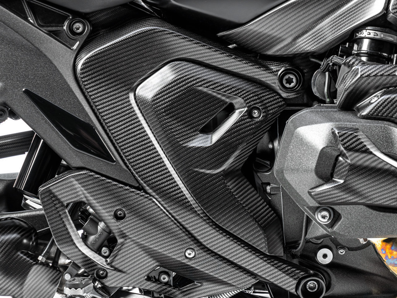 ワンダーリッヒ カーボン フレームカバー BMW R1300GS / R1300GS Adventure