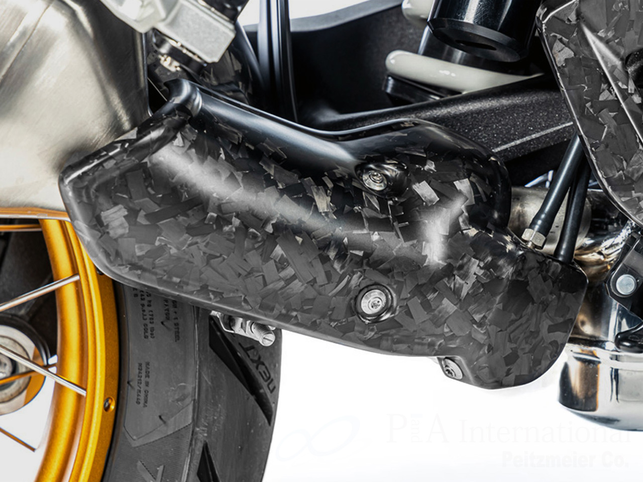 ワンダーリッヒ カーボン エキゾーストヒートシールド ブラックダイヤモンド カーボン BMW R1300GS / R1300GS Adventure