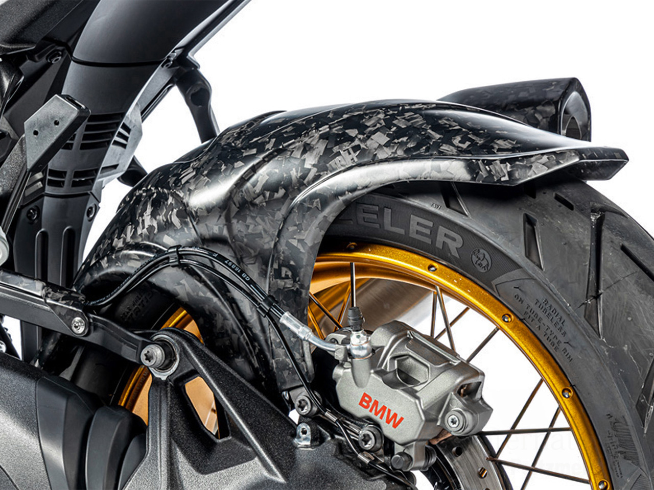 ワンダーリッヒ カーボン インナーリアフェンダー ブラックダイヤモンド カーボン BMW R1300GS / R1300GS Adventure