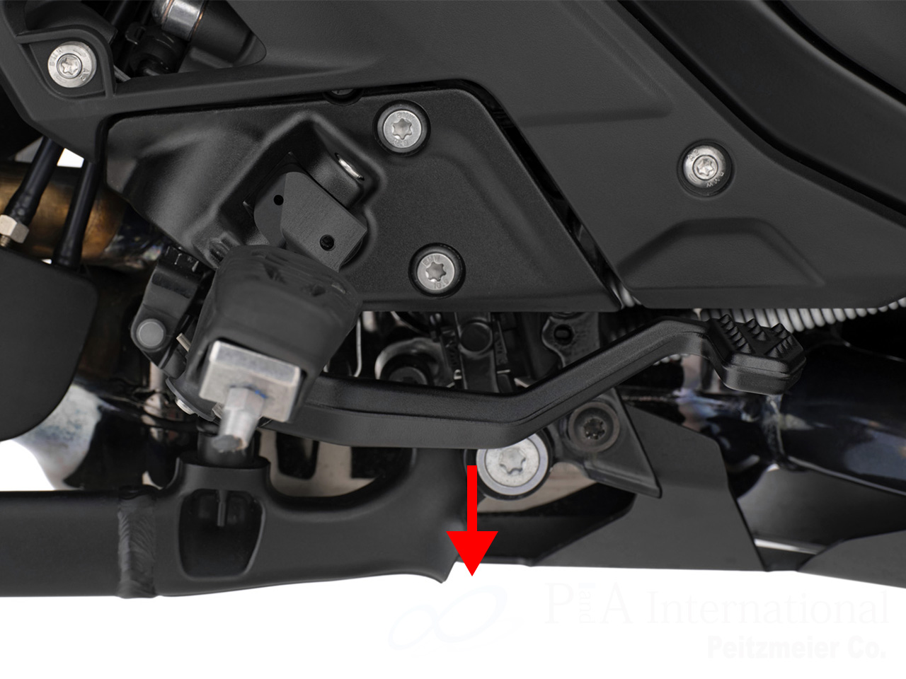 ワンダーリッヒ ブレーキペダルロワーニング BMW R1300R / R1300RS / R1300RT