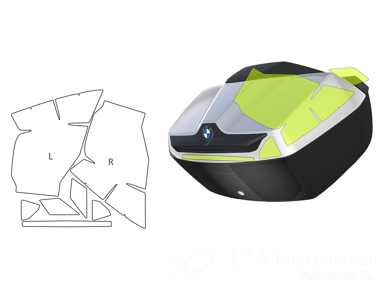 ワンダーリッヒ トップケースプロテクション「PremiumShield」 BMW R1300RT