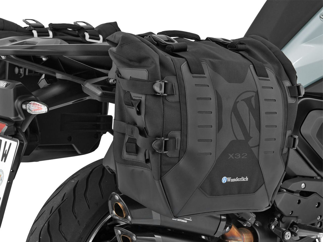 Wunderlich サイドバッグ 「X-BAG X32」& サイドキャリア「X-RACK Light」 BMW R1300RS / R1300R