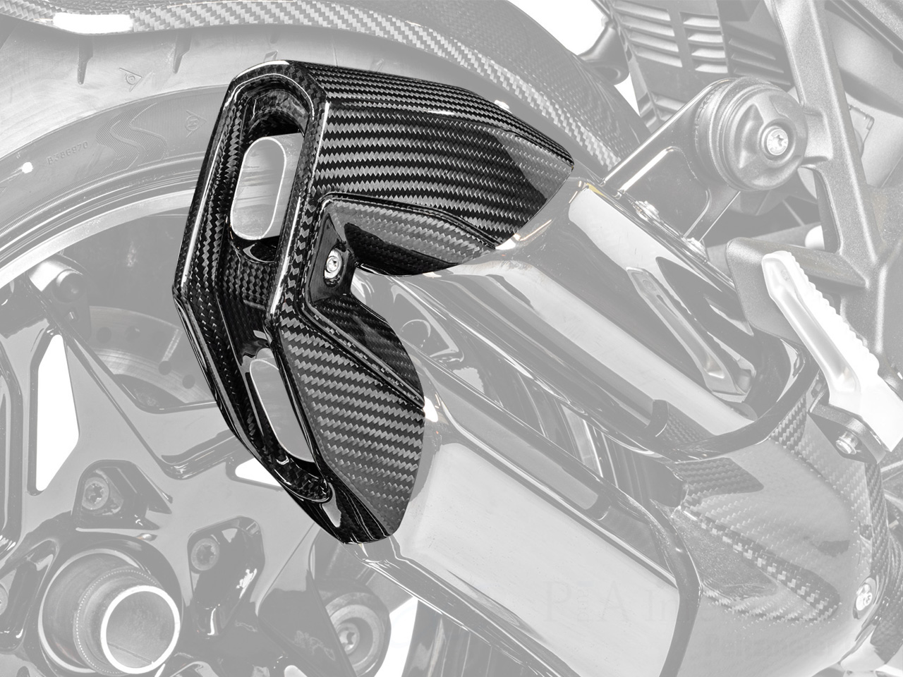 ワンダーリッヒ マフラーエンド キャップ BMW R1300R