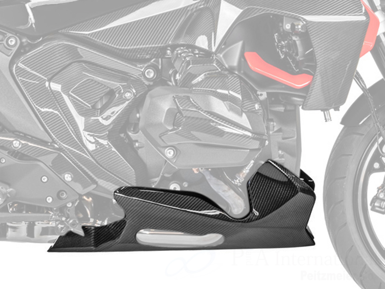 ワンダーリッヒ カーボン エンジンスポイラー BMW R1300R / R1300RS