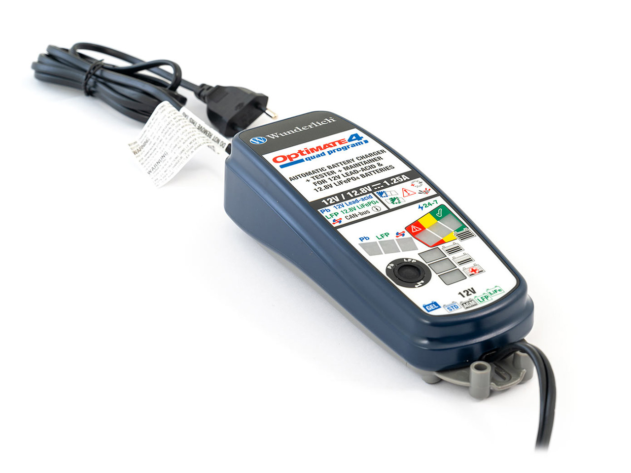 OptiMate 4 Quad Program CANBUS対応 充電器 Wunderlich Edition