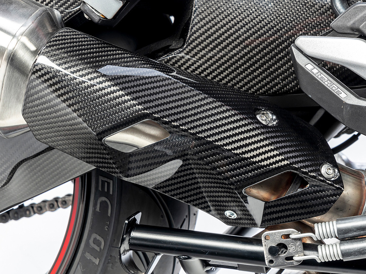 Wunderlich カーボンエキゾーストヒートガード BMW S1000XR