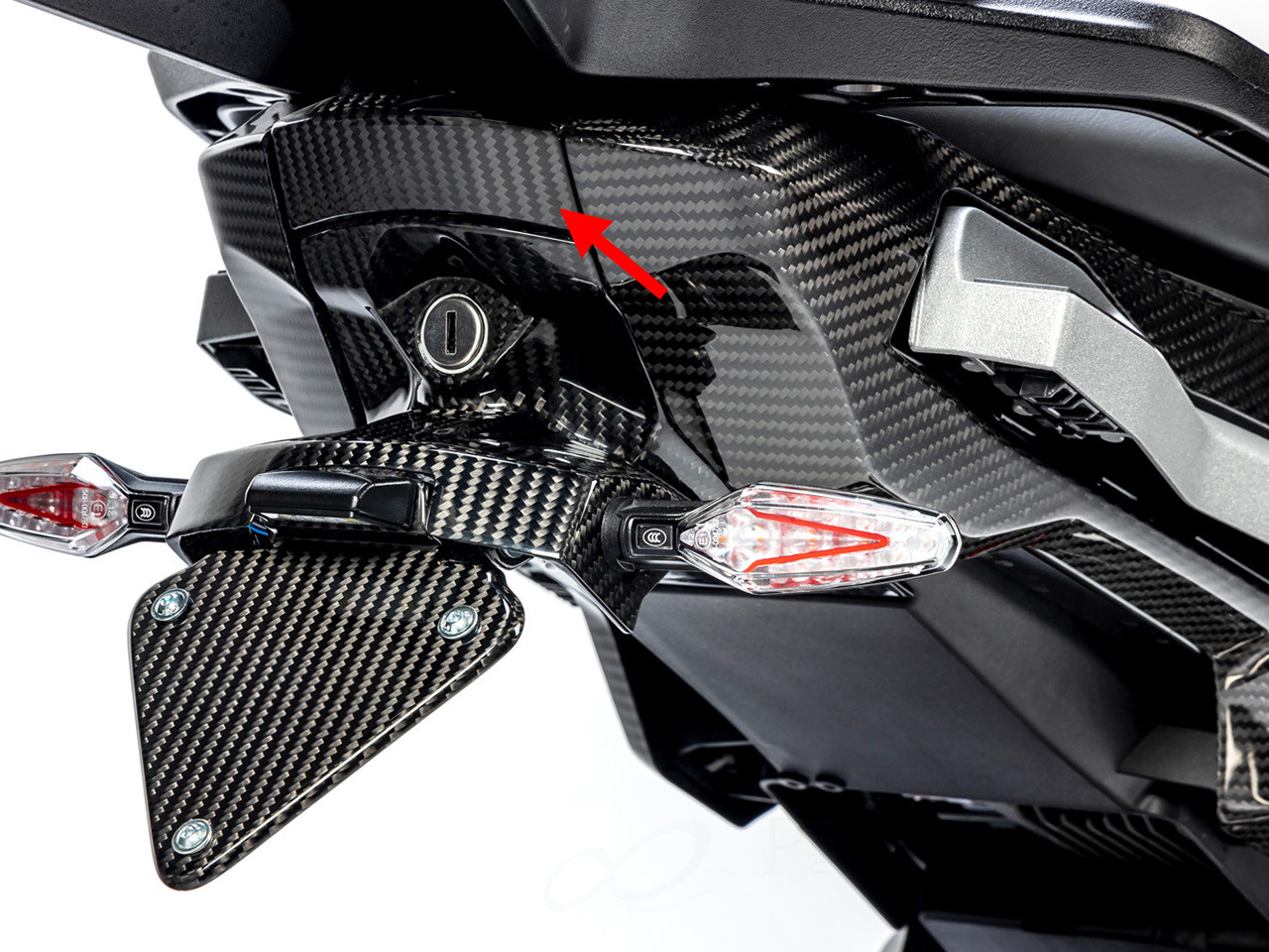 Wunderlich カーボンアッパーテールフェアリング BMW S1000XR