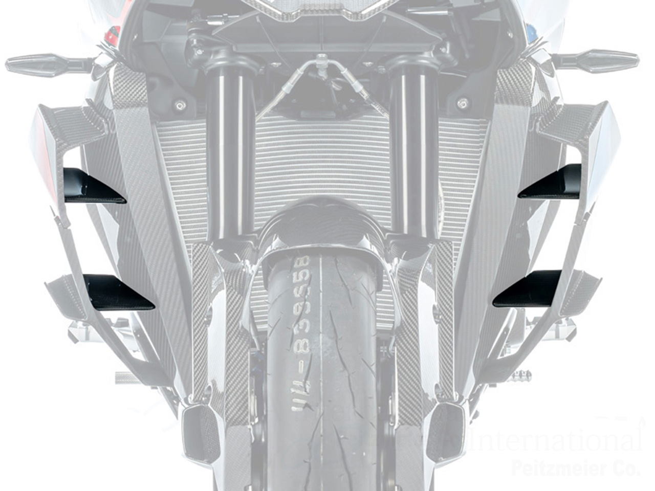ワンダーリッヒ カーボンフロントインナーウイングレット BMW M1000XR
