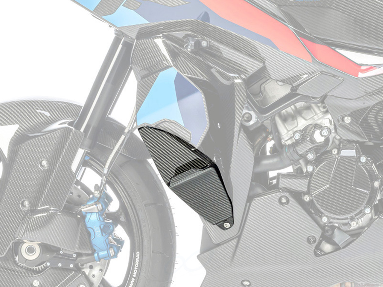 ワンダーリッヒ カーボンロワーウイングレット BMW M1000XR