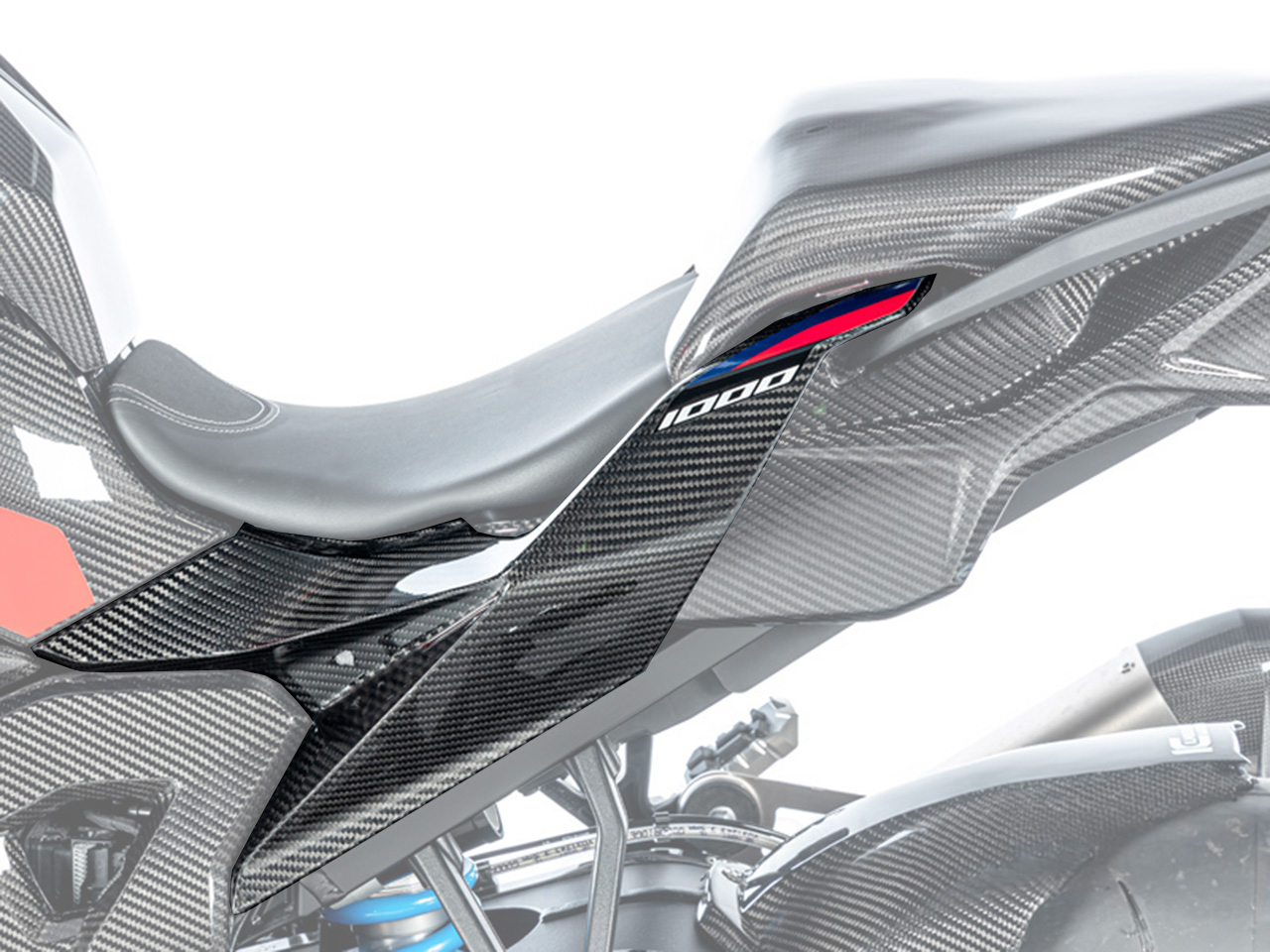 ワンダーリッヒ カーボンリアフェアリング BMW M1000XR