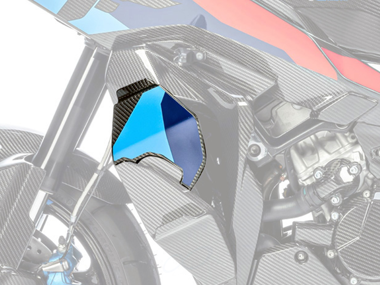 ワンダーリッヒ アッパーカーボンウイングレット BMW M1000XR