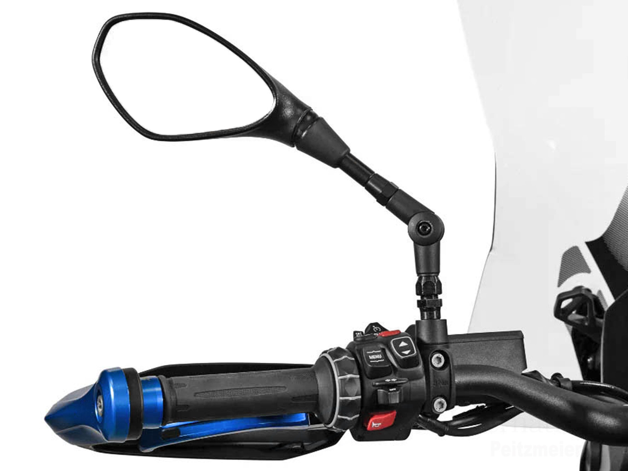 Wunderlich 「Supertouring」 アングル アジャスタブル ミラー BMW R 1300 GS / GS Adventure / R1300R / R1300RS / R1300RT