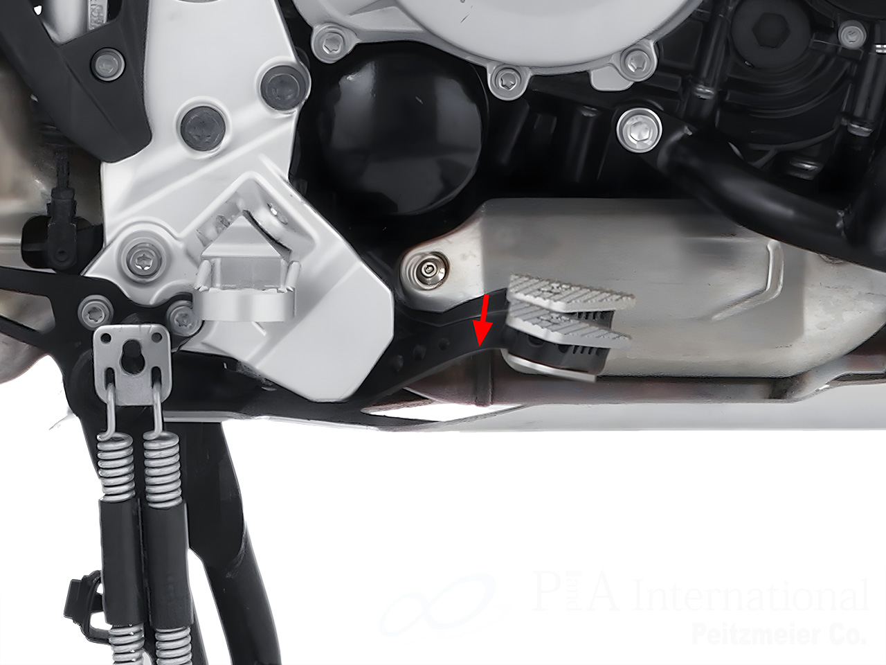 ワンダーリッヒ ブレーキペダルロワーニング BMW F800GS / F900GS / F850GS / F750GS