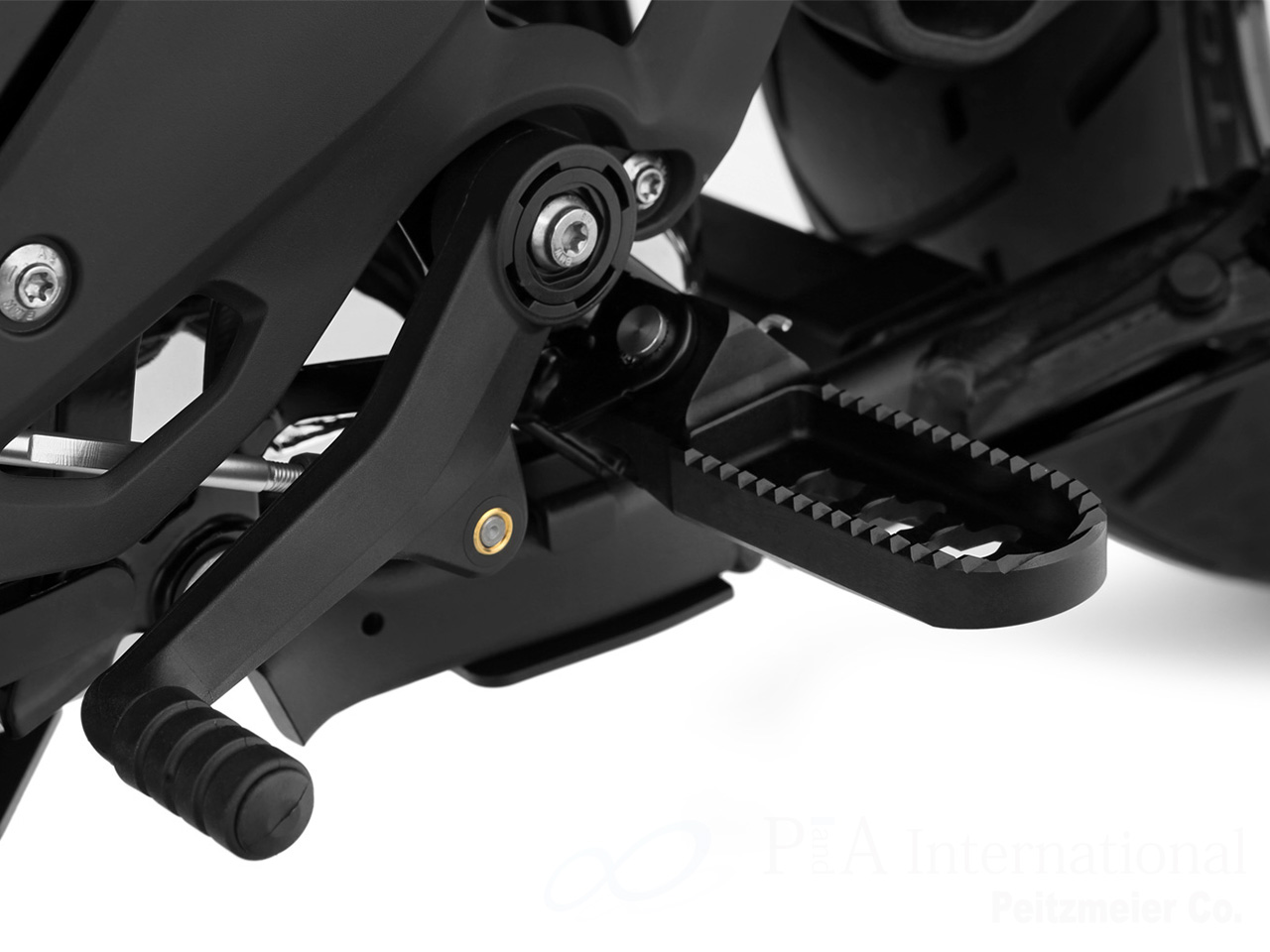 Wunderlich フットレストロワーニング(ライダー用) BMW R1300GS / R1300GS Adventure / R1250GS / F900GS / F800GS