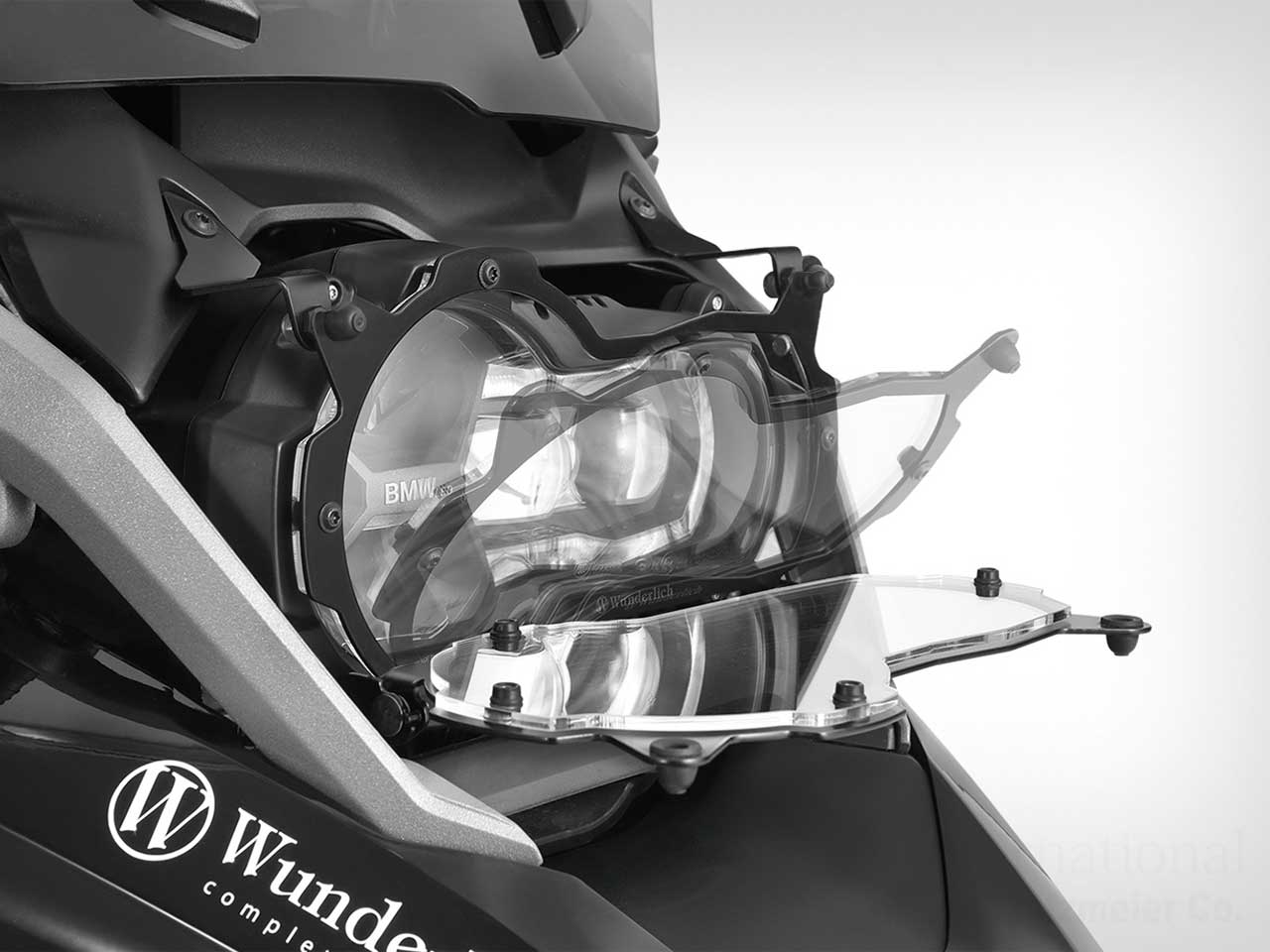 ワンダーリッヒ ヘッドライトガード クリア BMW R1250GS/Adv.  / R1200GSLC/Adv.