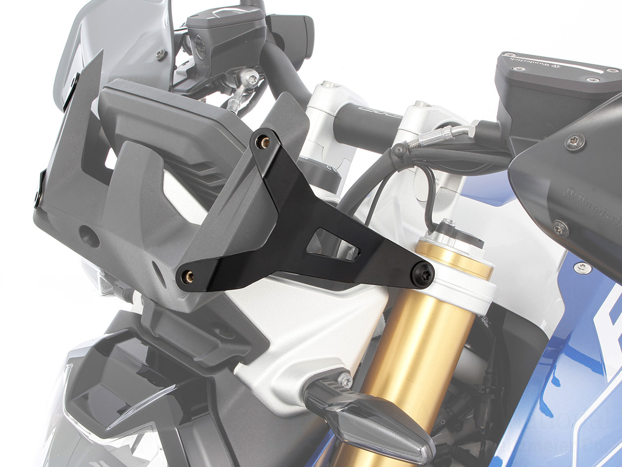 ワンダーリッヒ ウインドスクリーン補助ステー BMW R1250R