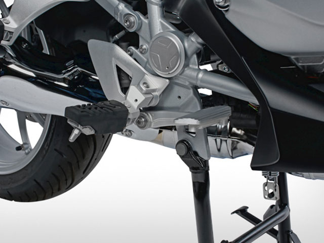Wunderlich フットレストロワーニング（ライダー用） BMW R1200RT LC(水冷 '14-)