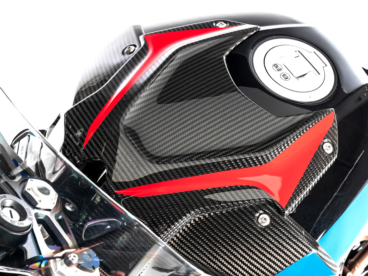 Wunderlich カーボンアッパータンクカバー BMW S1000RR / M1000RR / S1000R / M1000R