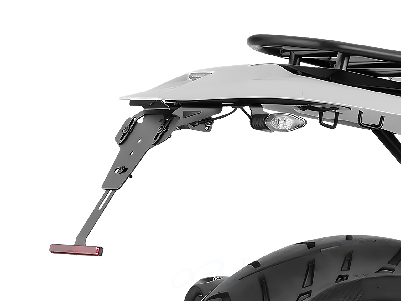 ワンダーリッヒ 「Enduro」 リアコンバージョンキット用ライセンスプレートホルダー