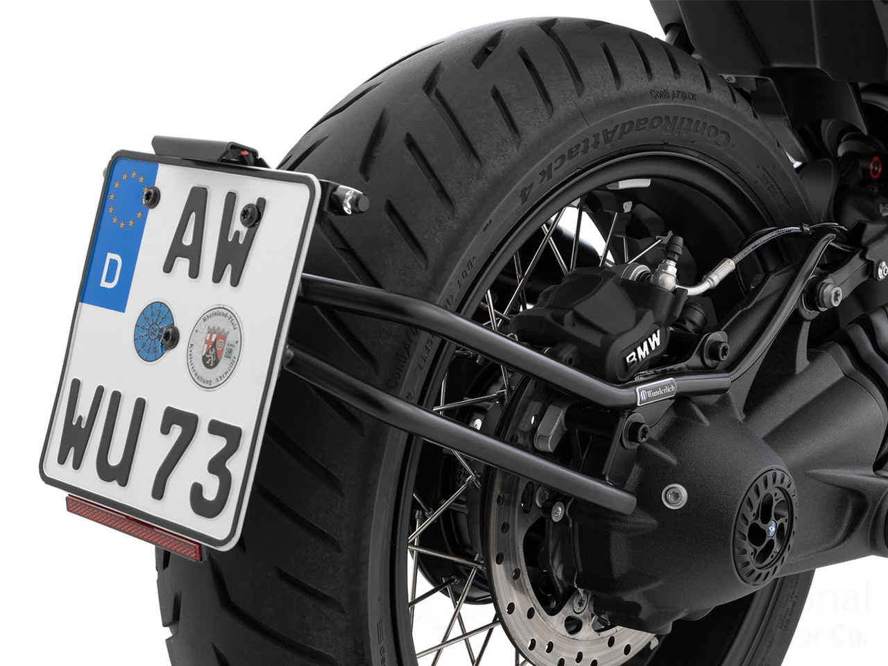 ワンダーリッヒ スイングアームナンバープレートホルダー BMW R12 nineT / R12