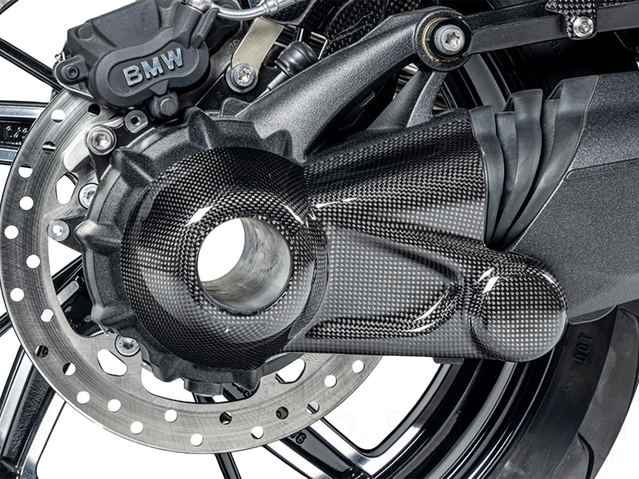 ワンダーリッヒ カーボン ファイナルドライブカバー BMW R12 nineT