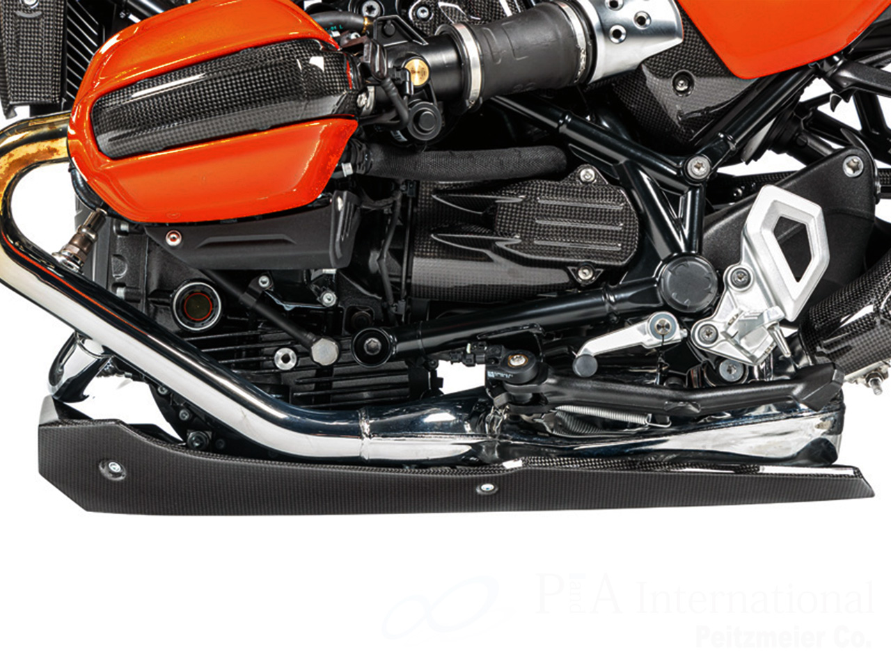 ワンダーリッヒ カーボン エンジン アンダーガード BMW R12 nineT