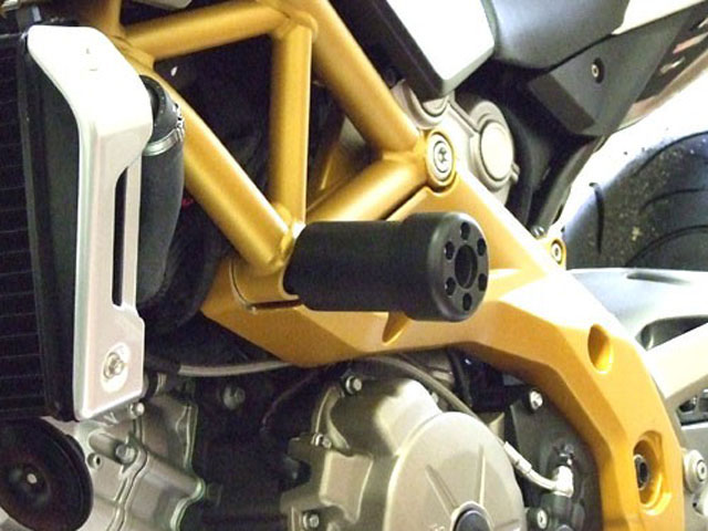 metisse ダンパー内蔵クラッシュパッド　X-Pad Aprilia SL 750 Shiver / SMV 750 Dorsoduro