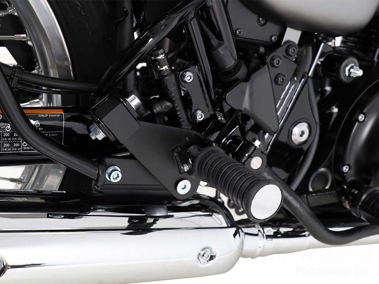 フットレストロワーニング for タンデムライダー Kawasaki W800 / cafe