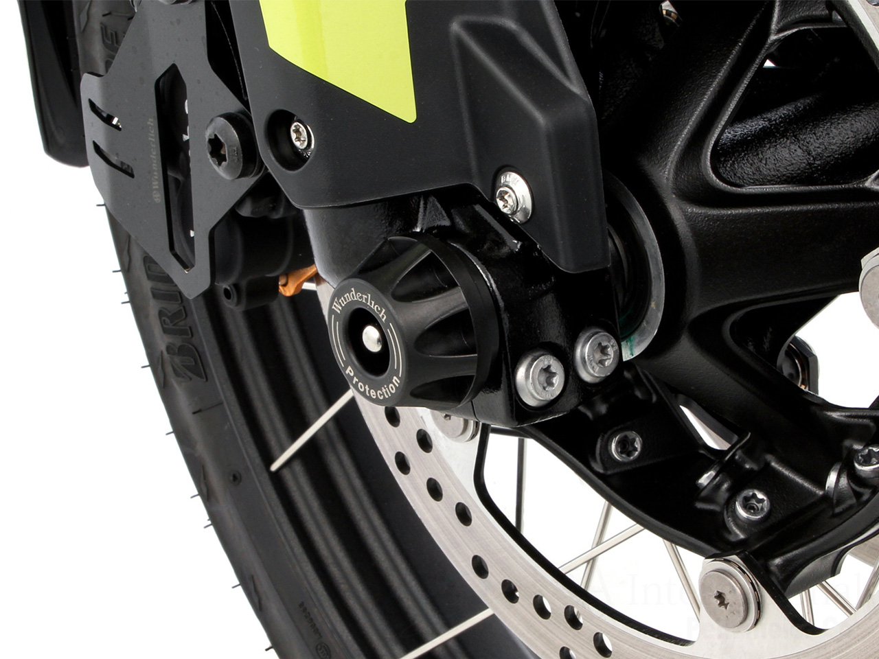 DoubleShock クラッシュプロテクター (フロントアクスルスライダー) BMW F900GS