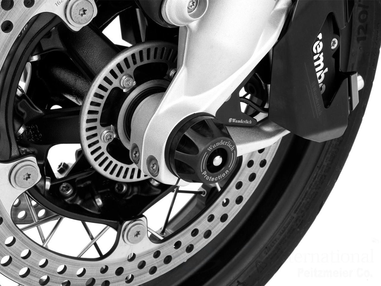 DoubleShock クラッシュプロテクター (フロントアクスルスライダー) BMW R12 nineT / R12
