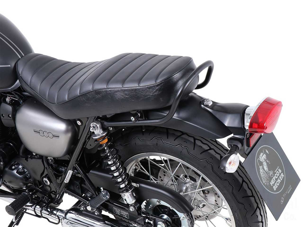 ヘプコ&ベッカー グラブバー Kawasaki W800 / Cafe