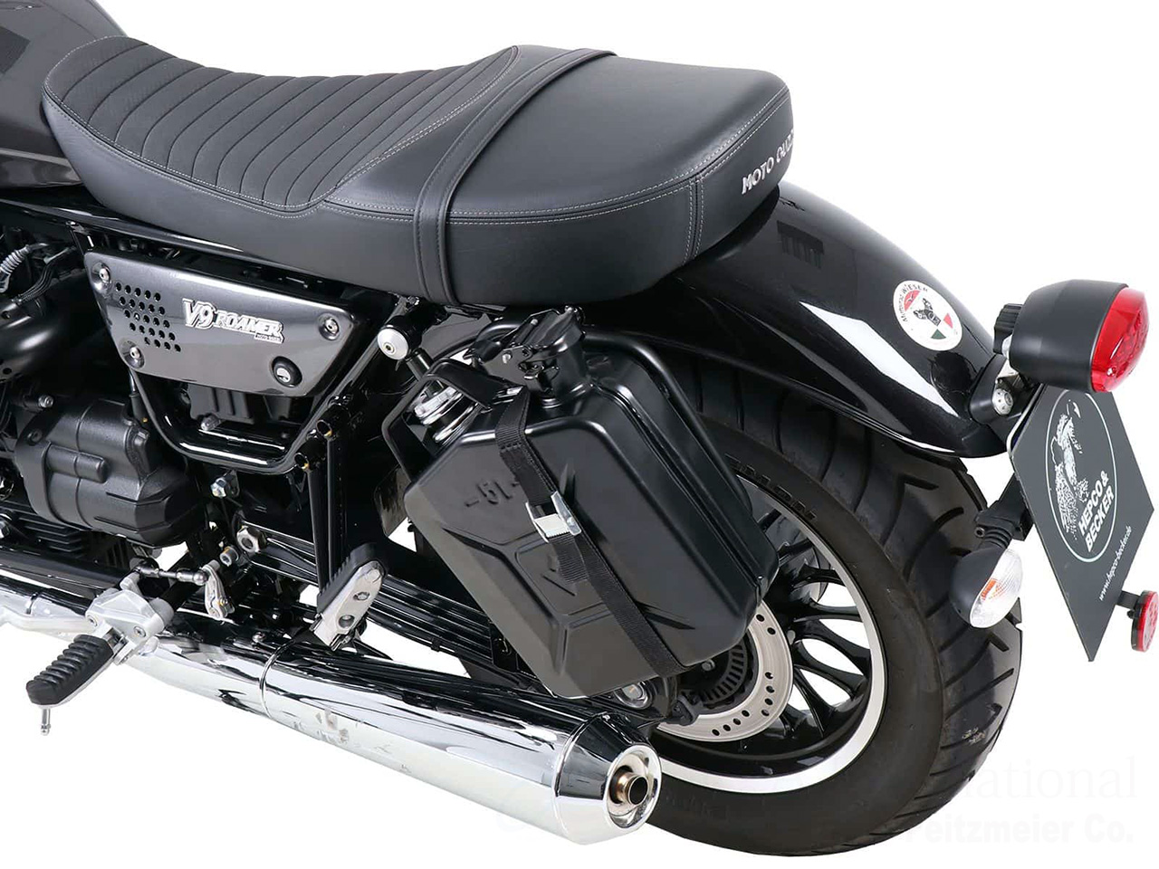 ヘプコ＆ベッカー 4Lタンク and ホルダー MotoGuzzi V9 Roamer / Bobber/Specail Edition