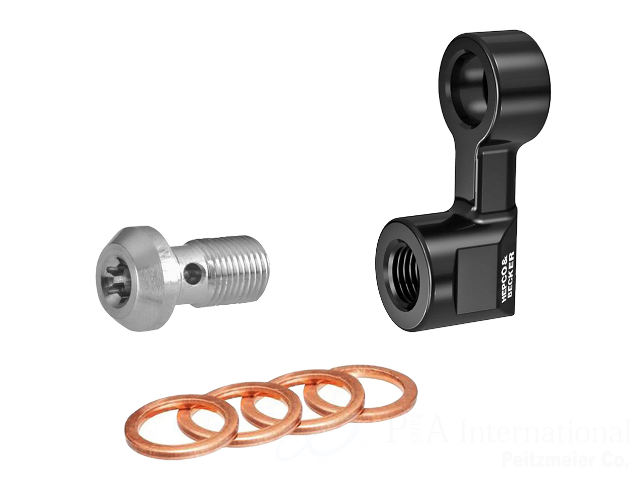 ヘプコ＆ベッカー 汎用 ブレーキライン/クラッチライン 30mm延長キット