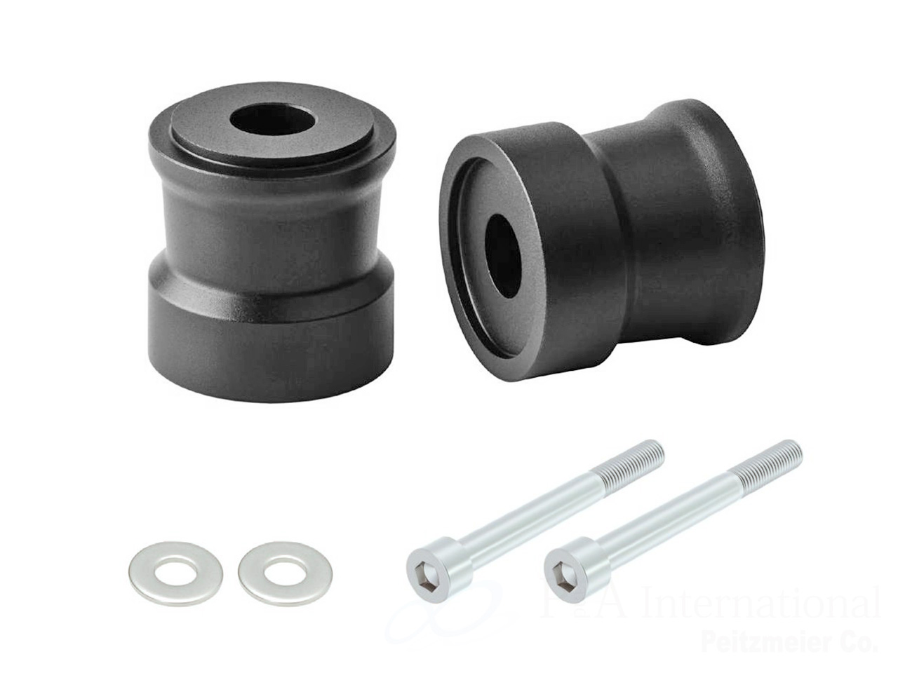 ヘプコ＆ベッカー ハンドルバーライザー 30mm アップ ブラック 4235-7676-3001