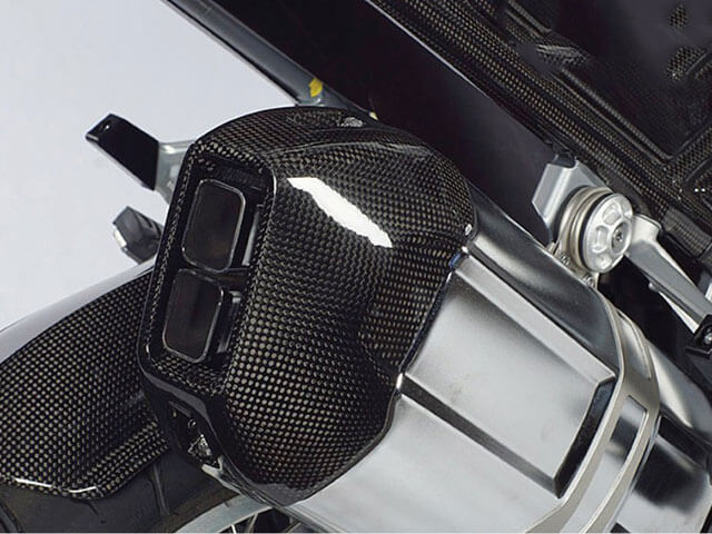 ワンダーリッヒ R1200GS LC(水冷 '13-) / Adventure カーボンエグゾーストキャップ
