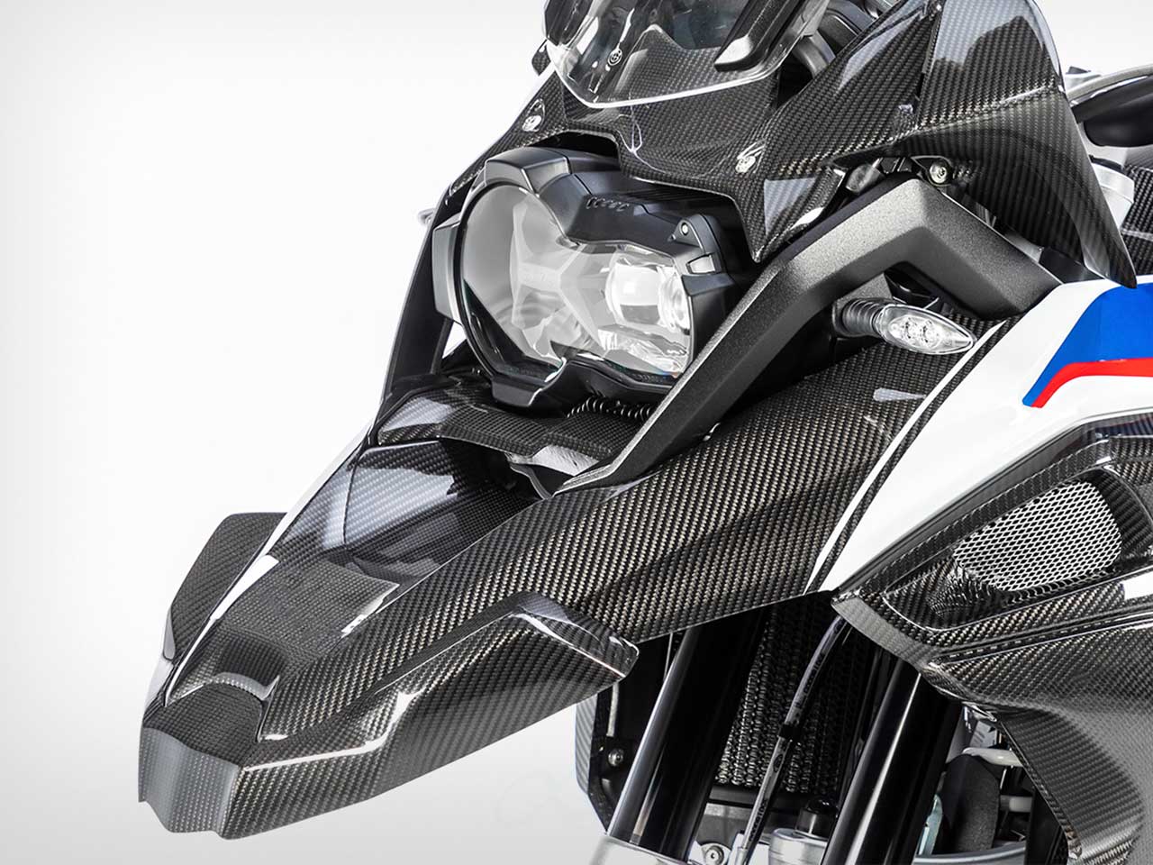 ワンダーリッヒ カーボンフロントフェンダー / フェンダーエクステンダー R1250GS