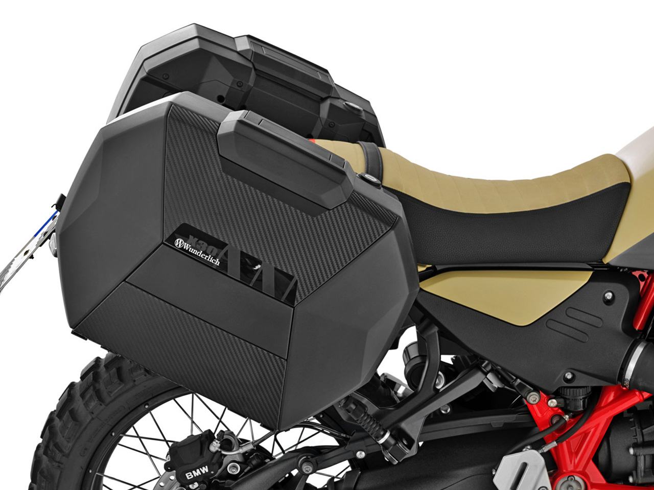 Wunderlich サイドケース 「X-CASE X30」 カーボン調 & サイドキャリア「X-RACK Light」 R12 G/S