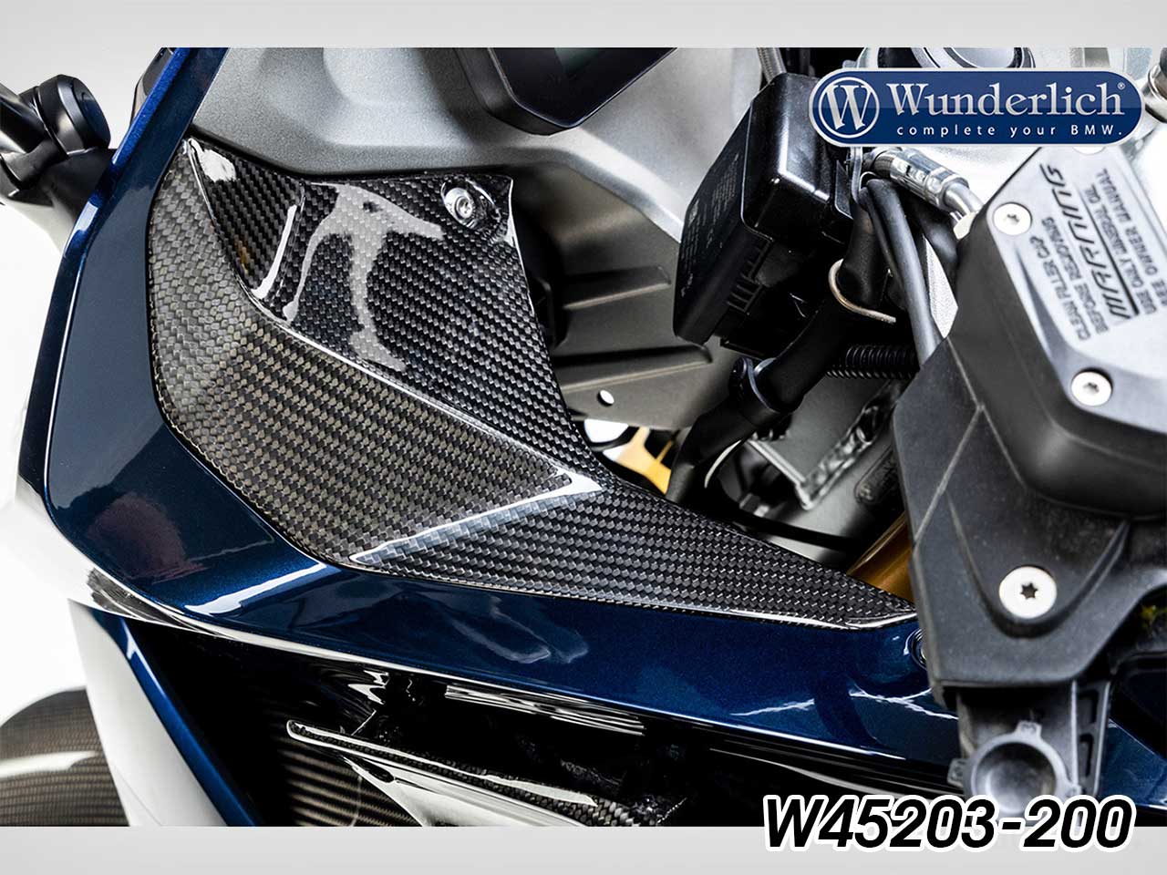 ワンダーリッヒ カーボンメーターサイドカウル R1250RS
