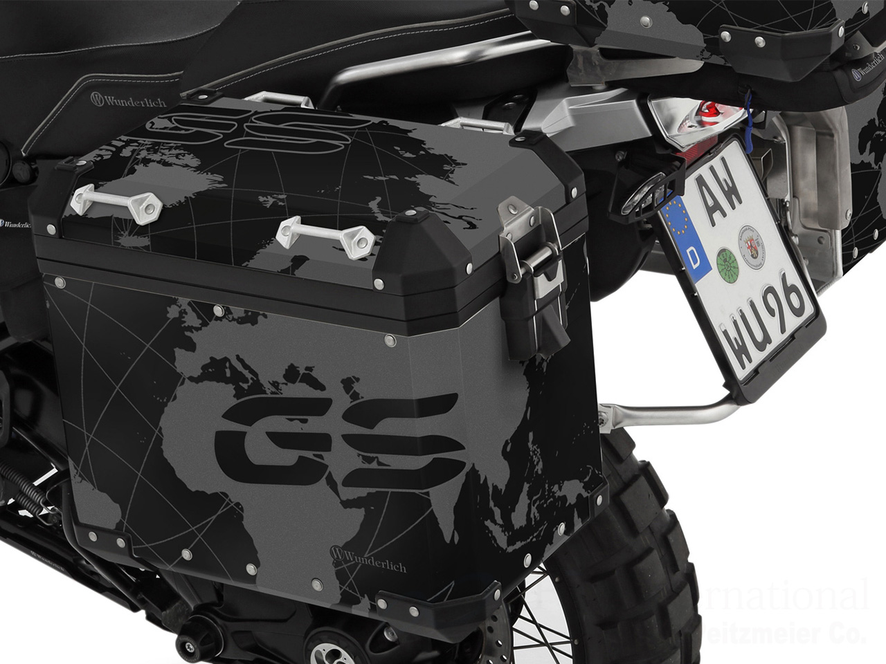 ワンダーリッヒ BMW純正アルミパニアケース用 デカールフィルム R1250GS / R1200GS LC