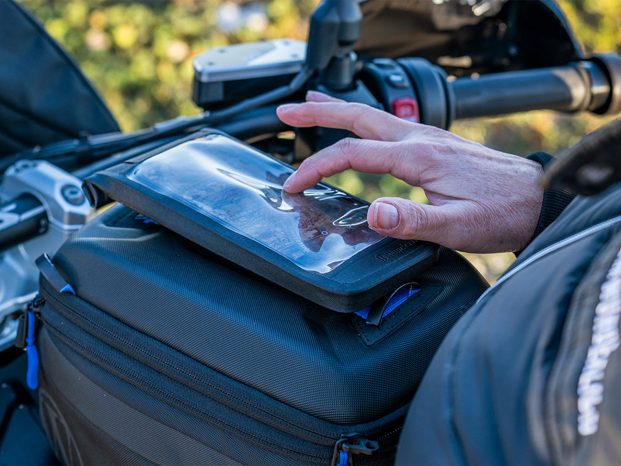 Wunderlich タンクバッグ 「CLICK BAG」用スマートフォンケース