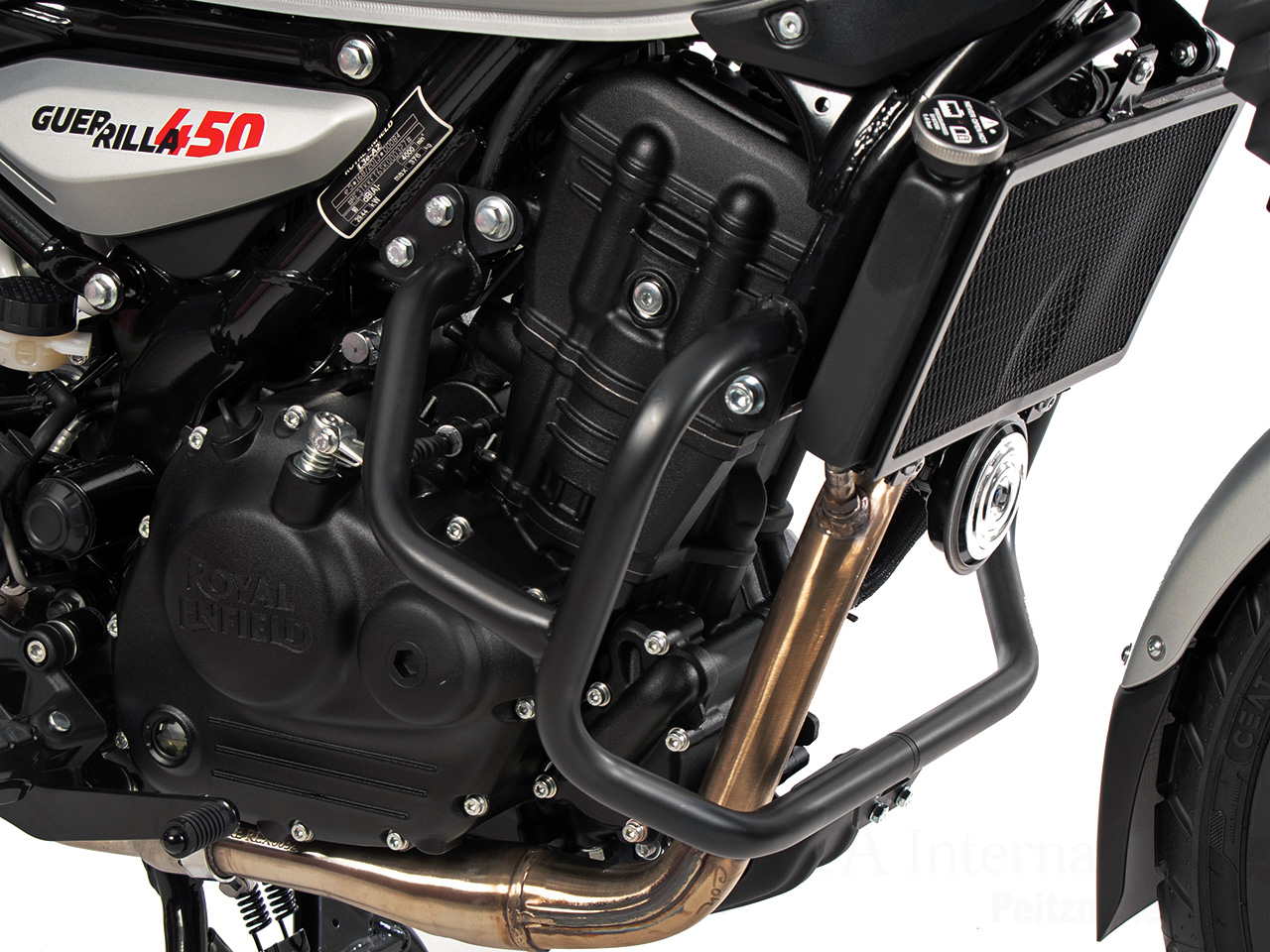 ヘプコ&ベッカー エンジンガード Royal Enfield ゲリラ450